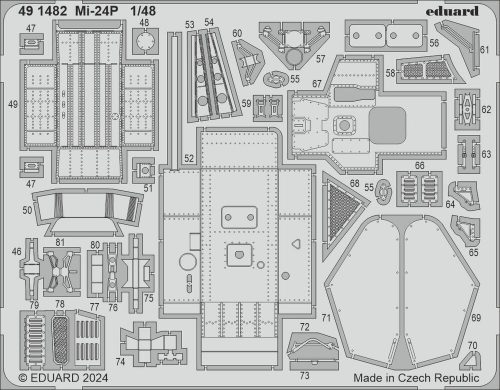 Eduard Mi-24P 1:48 (491482)