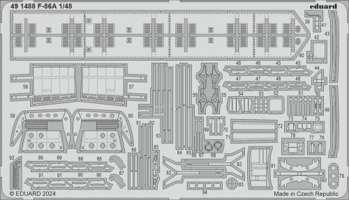 Eduard F-86A CLEAR PROP 1:48 (491488)