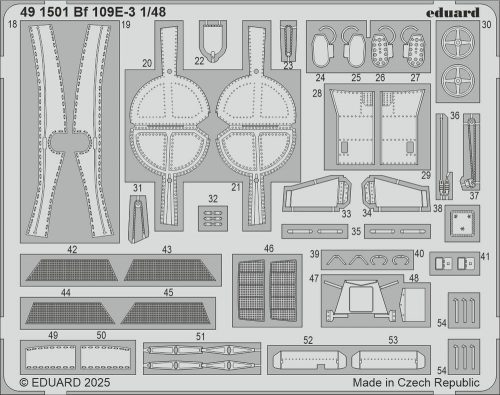 Eduard Bf 109E-3  HOBBY BOSS 1:48 (491501)