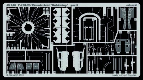 Eduard P-47D-25 Thunderbolt Bubbletop für Tamiya Bausatz 1:48 (49240)