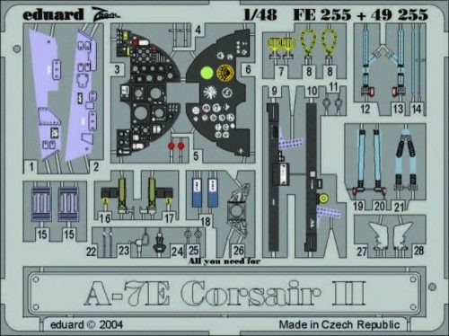 Eduard A-7E Corsair II 1:48 (49255)