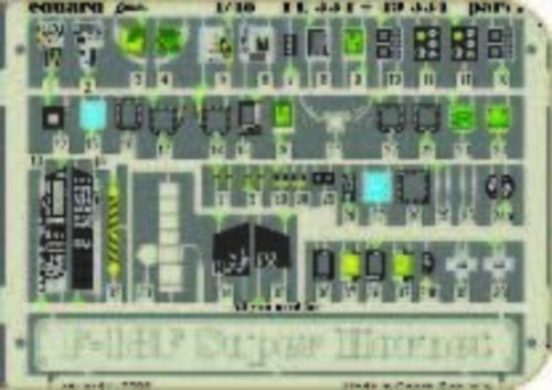 Eduard F-18F Super Hornet interior für Hasegawa Bausatz 1:48 (49334)