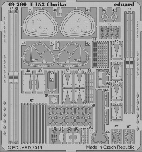 Eduard I-153 Chaika for ICM 1:48 (49760)