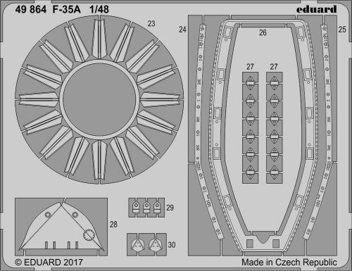 Eduard F-35A for Meng 1:48 (49864)