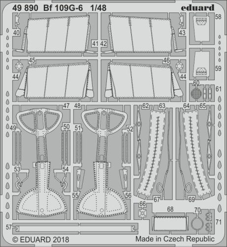 Eduard Bf 109G-6 for Tamiya 1:48 (49890)