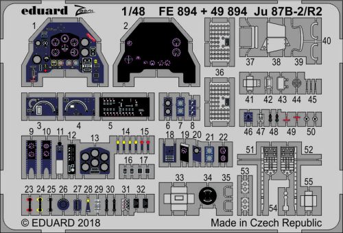 Eduard Ju 87B-2/R2 for Airfix 1:48 (49894)