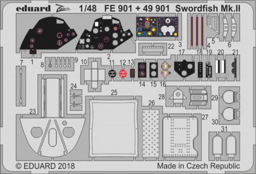 Eduard Swordfish Mk.II for Tamiya 1:48 (49901)