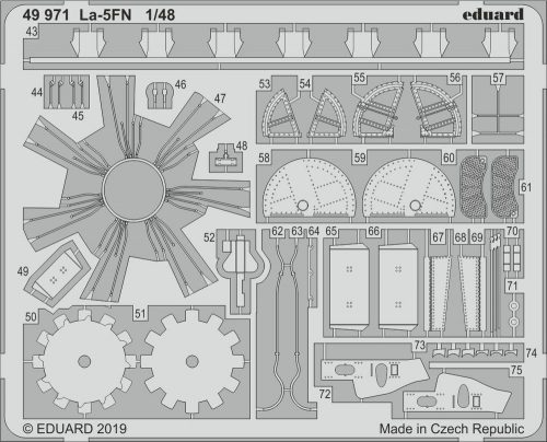 Eduard La-5FN for Zvezda 1:48 (49971)