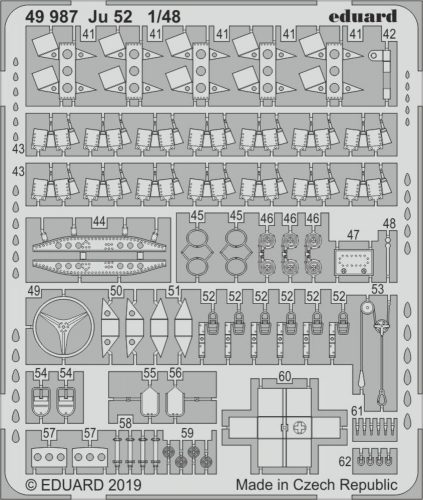 Eduard Ju 52 for Revell 1:48 (49987)