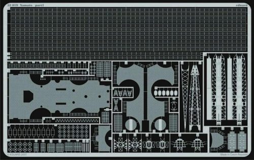 Eduard Yamato für Tamiya-Bausatz 1:350 (53019)