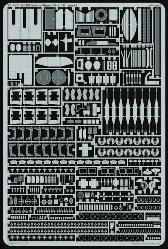 Eduard S-100 Schnellboot  Flak 38mm 1:72 (53033)