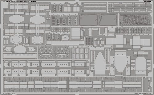 Eduard USS Arizona 1941 1/350 for Hobby Boss 1:350 (53069)