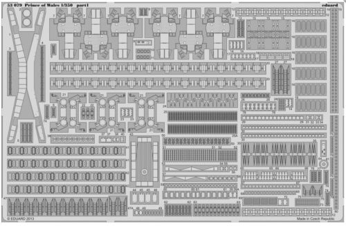 Eduard Prince of Wales for Tamiya 1:350 (53079)