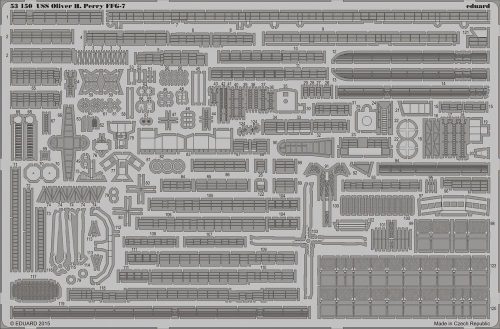 Eduard USS Oliver H.Perry FFG-7 for Academy 1:350 (53150)