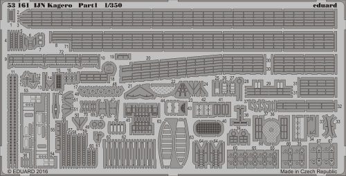 Eduard IJN Kagero pt.1 for Tamiya 1:350 (53161)