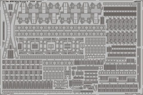 Eduard HMS King George V for Tamiya 1:72 (53168)