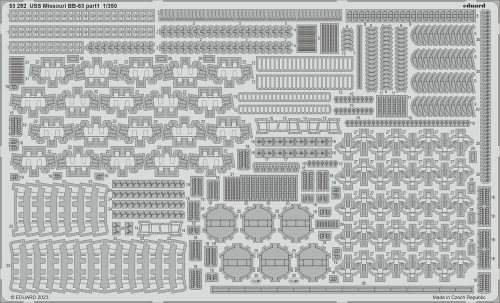 Eduard USS Missouri BB-63 1/350 HOBBY BOSS 1:350 (53292)