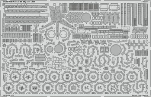 Eduard USS Missouri BB-63 part 2 1/350 HOBBY BOSS 1:350 (53293)