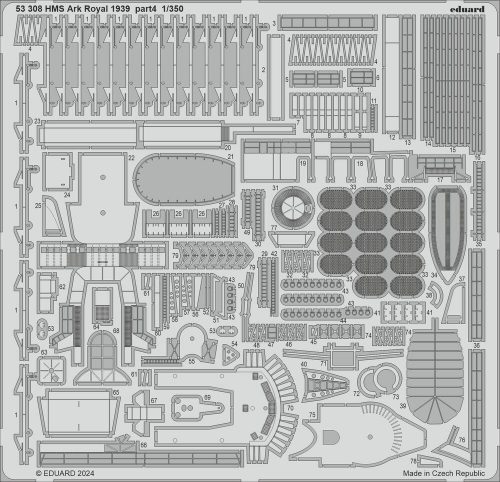 Eduard HMS Ark Royal 1939 part 40 I LOVE KIT 1:350 (53308)