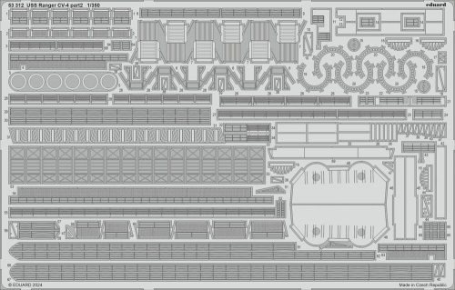 Eduard USS Ranger CV-4 part 2 0 1:350 (53312)