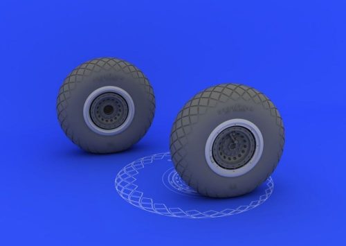 Eduard B-17 wheels for HK Models 1:48 (632017)