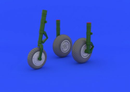 Eduard Me 262 wheels for Trumpeter 1:32 (632031)