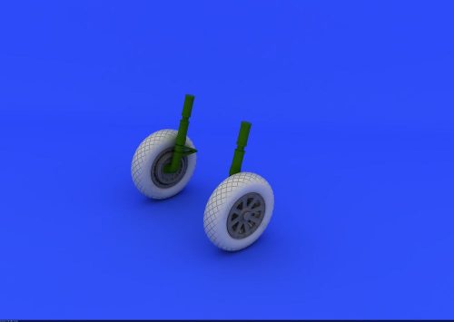 Eduard F4U-1 wheels diamond pattern for Tamiya 1:32 (632052)