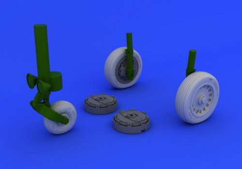 Eduard Mirage IIIc wheels for Italeri 1:32 (632076)