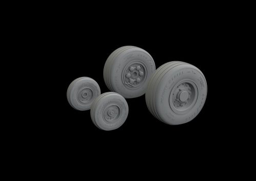 Eduard Tornado GR.4 wheels 1/32 for ITALERI 1:32 (632171)