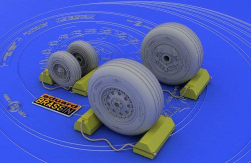 Eduard F-4S wheels für Hasegawa 1:48 (648015)