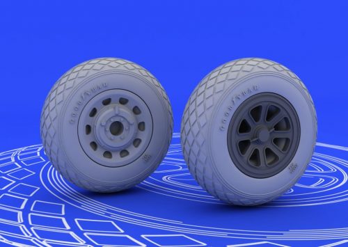 Eduard P-51 wheels 1:48 (648092)