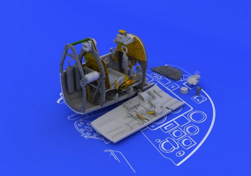 Eduard Spitfire Mk.IX cockpit for Eduard 1:48 (648100)