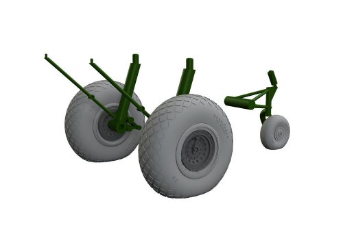 Eduard B-17F wheels diamond tread 1:48 (6481020)