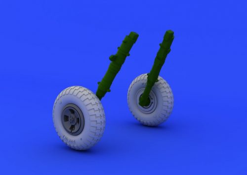 Eduard Spitfire wheels - 4 spoke for Eduard 1:48 (648118)