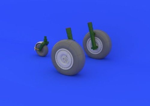 Eduard Ju 88 wheels late for Dragon 1:48 (648134)