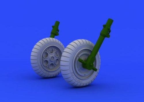 Eduard Fw 190 wheels early for Eduard 1:48 (648152)