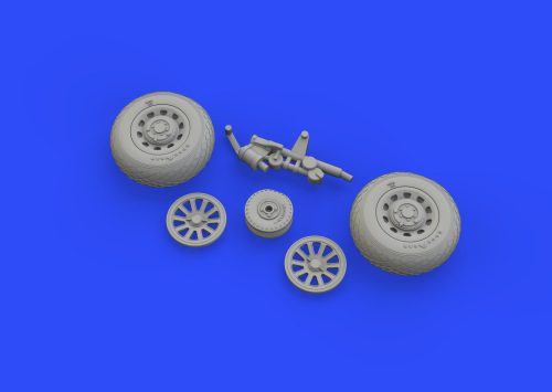 Eduard P-51D wheels for Airfix 1:48 (648335)