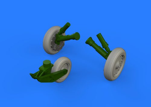 Eduard F-8 Crusader wheels for Eduard/Hasegawa 1:48 (648387)