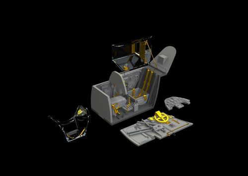 Eduard Bf 109G-10/U4 cockpit for Eduard 1:48 (648479)