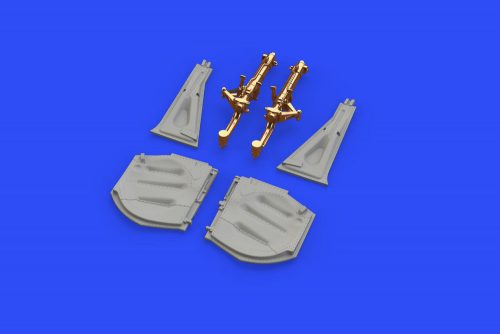 Eduard P-51D undercarriage legs BRONZE f.Eduard 1:48 (648495)