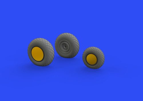 Eduard P-38F/G wheels for Tamiya 1:48 (648515)