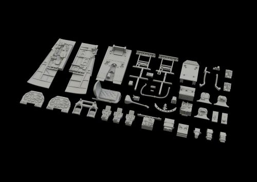 Eduard P-51D cockpit for Eduard 1:48 (648522)