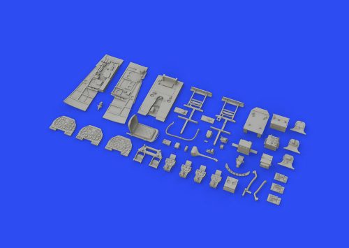 Eduard F-6D cockpit for Eduard 1:48 (648600)