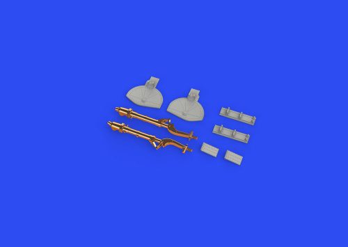 Eduard A6M undercarriage legs BRONZE, for EDUARD 1:48 (648695)