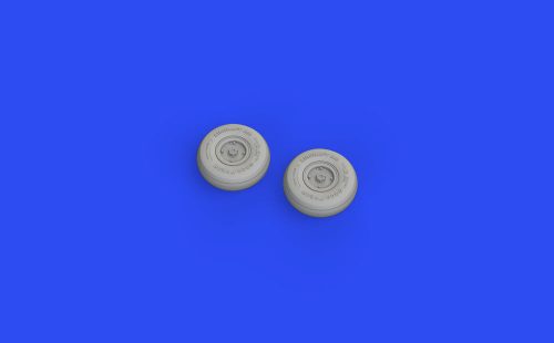 Eduard Chipmunk T.10 wheels, for AIRFIX 1:48 (648699)