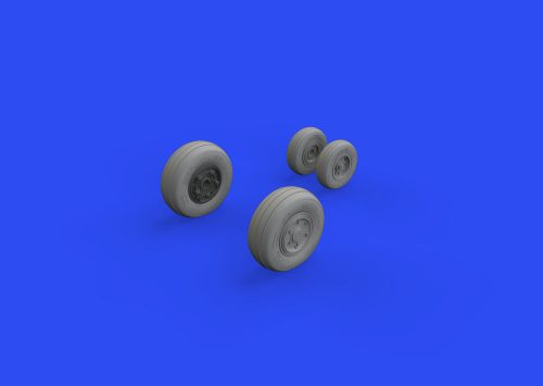 Eduard F/A-18E wheels, for MENG 1:48 (648701)