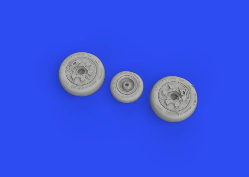 Eduard F-16 wheels early for TAMIYA 1:48 (648707)