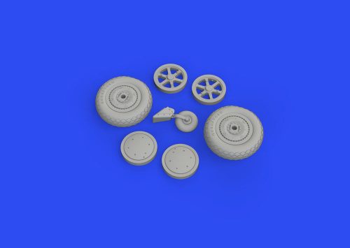 Eduard SBD-5 wheels for ACCURATE MINIATURES/REVELL 1:48 (648713)