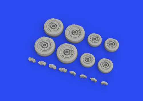 Eduard CH-47A wheels for HOBBY BOSS 1:48 (648734)