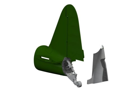 Eduard A6M2 tailwheel PRINT 1:48 (648772)